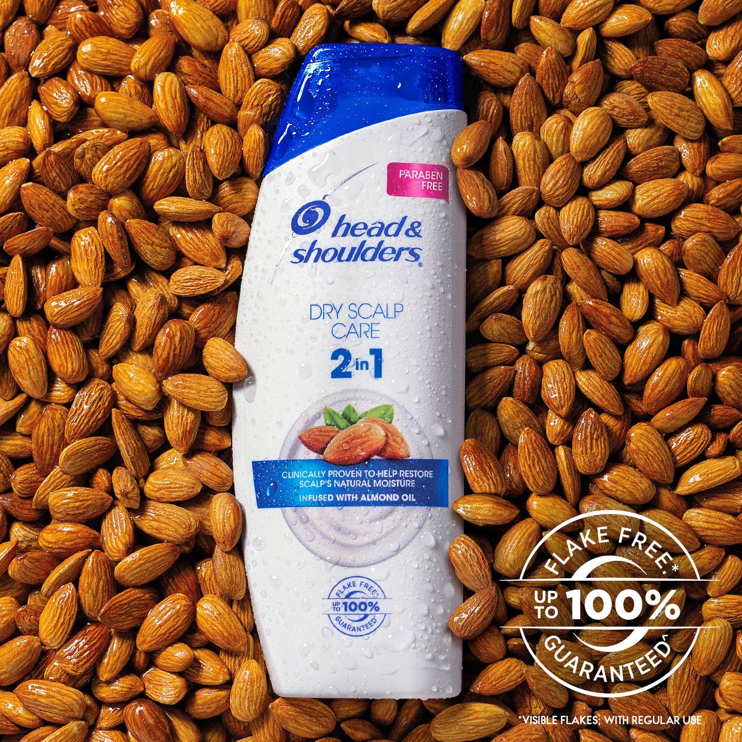 Head & Shoulders 2-in-1 Dandruff Shampoo and Conditioner Set, Advanced Dry Scalp Care, Anti Dandruff Treatment, Nourishing Almond Oil, Itch & Dryness Relief, Scalp Shield, 32.1 Fl Oz Each, 2 Pack