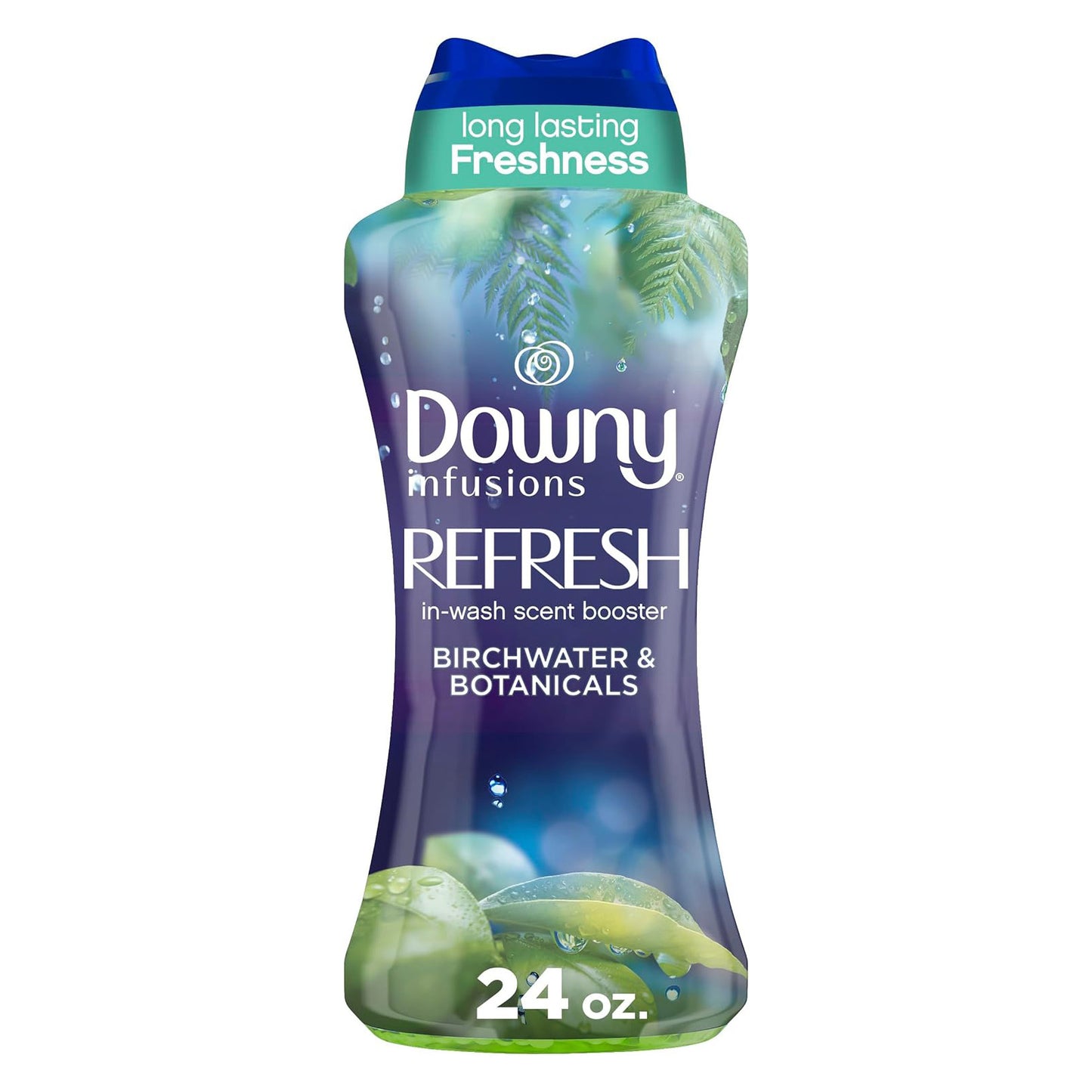 Downy Infusions In Wash Scent Booster Beads, CALM, Soothing Lavender and Vanilla Bean Scent, 24 oz Laundry Beads